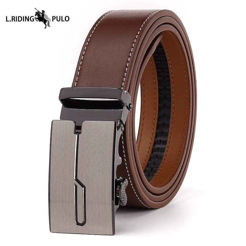 

Деловой Простой Высококлассный Мужской Кожаный Ремень Мужской Модный Мужской Модный Ремень Коровья кожа One Size