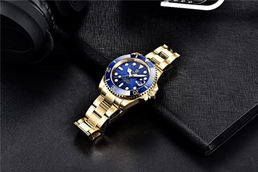 PAGANI DESIGN Watch Made in Japan SEIKO NH35 Movement Submariner Divers Automatic Winding Mechanical Case Included Waterproof Ceramic Bezel Business