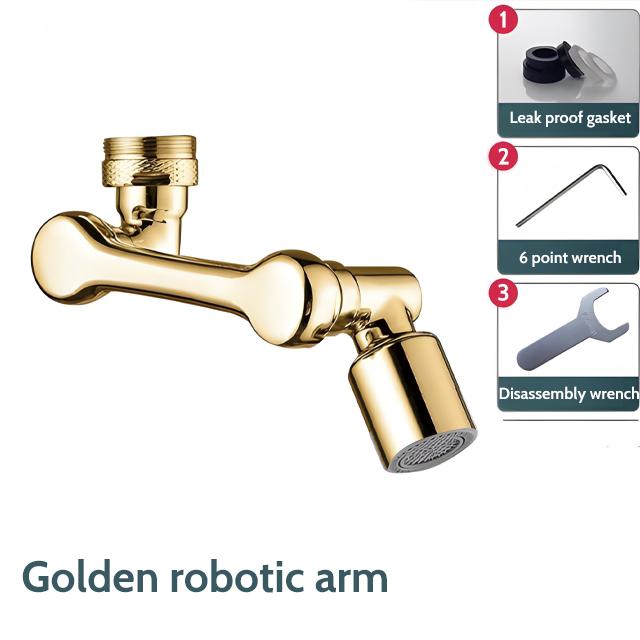 The Latest Popular Universal 108 Rotary Faucets Mixers & Taps Faucet Bathroom Faucet Kitchen (Gold,Brass) золотой