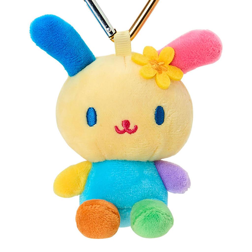 Sanrio Mini Mascot Polyester and 175366 Holder, Usahana, Steel,