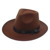 European & American Churchill Bowler Hat with Ribbon & Feather - British Gentleman Jazz Style
