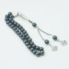 Retro Rosary Beads 33 Beads Tassel Beads Handmade Prayer Beads  for Hajj Daily Dhikr