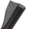 Avifly Semi-Rigid Split Self-Closing Cable Braid - Black Pet