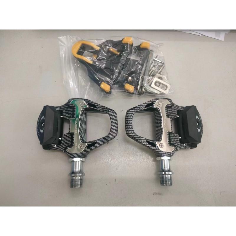 SPD-Compatible Road Bike Clipless Pedals With Sealed Bearing Plastic Body Cycling Enthusiasts