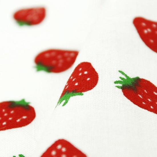 Färben Anbo Handtuch Authentisch gefärbte Baumwolle Tokuoka Hergestellt in Japan 35cm x 100cm "Erdbeere" 100%