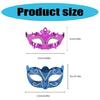 Masquerade Mask for Womens Shines Glitter Venetians Mask Party Evening Prom Ball Mask Halloween Cosplay Costumes Gifts