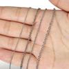 10Meters 2Meters Gold Color Stainless Steel O Shape Link Chain Round Cross Chain Bracelet Necklace DIY Jewelry Making DIY