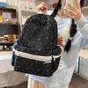 Schoolbag1011 Korean ins Backpack Junior High School Student School Bag Girls Lightweight Small Backpack School Bag Girls Junior High School Student