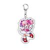 Anime Magical Girl Xiaoyuan Acrylic Keychain Cartoon Figure Madoka Kaname Akemi Homura Car Key Bag Pendant Accessaries Fans Gift