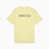 Puma PUMATECH GRAPHIC RELAXED Men's T-shirt Yellow 63210035 R XL
