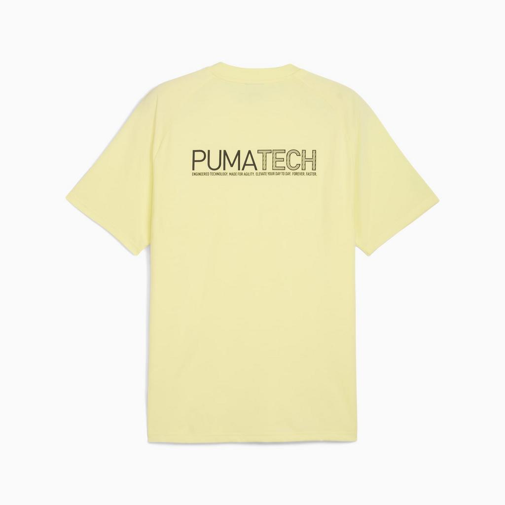 Puma PUMATECH GRAPHIC RELAXED Men's T-shirt Yellow 63210035 R XL