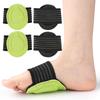 Green and Black Arch Support Insole for Flat Feet