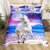 Cowgirl Horse Duvet Cover Set King Romantic Butterfly Bedding Set Farm Animal Comforter Cover Western Tribal Boho Quilt Cover