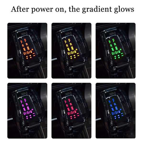 Volkswagen Passat/Magotan/Sagitar 7-Color Gradient Shift Knob for Automatic Transmission. none