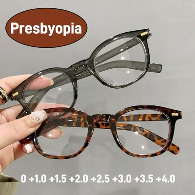 Nowe modne okulary do czytania z wysoką rozdzielczością dla osób starszych z prezbiopią Modne okulary do czytania z filtrem światła niebieskiego dla kobiet Okulary dla osób starszych z dalekowzrocznością