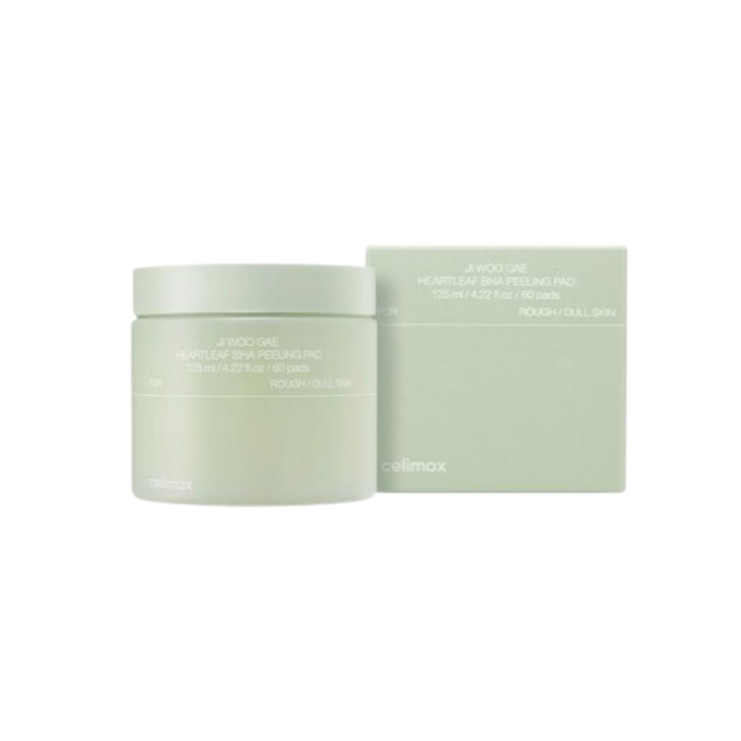 Celimax Ji Woo Gae Heartleaf BHA Peeling Pad 125ml (60 Pads)