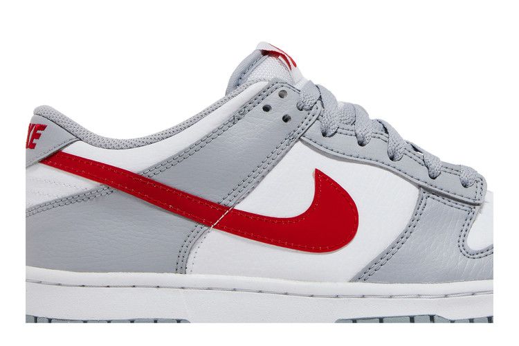 Nike Dunk Low White Wolf Grey University Red (GS)