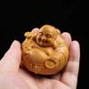 Mini Buddha Statue Handwerk Miniatur Handgefertigte Statue Lachender Buddha Maitreya Skulptur Geschenk