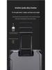 2025 Durable Large-Capacity Leather Travel Suitcase with Silent Wheels, Password Lock, USB Charging, UniSex