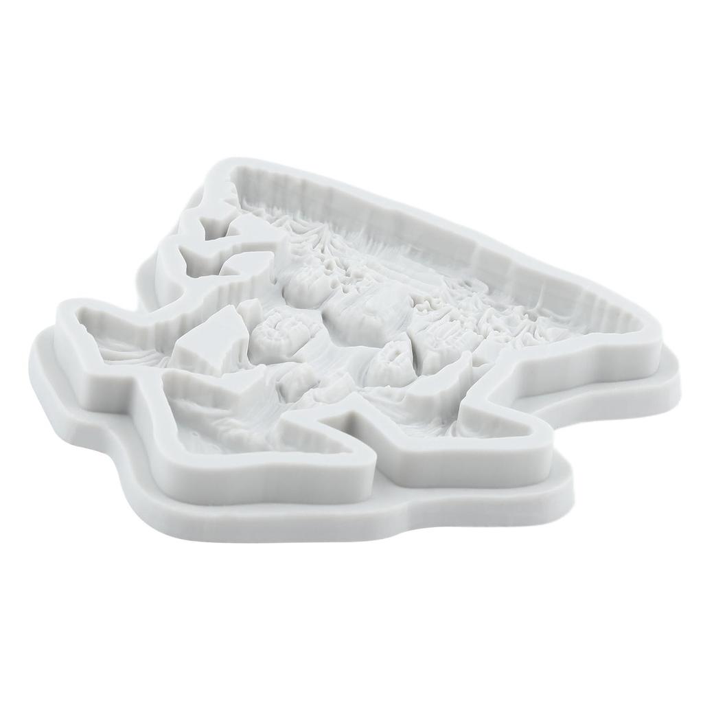 Mushroom House Silicone Molds Mushroom Fondant Mold Cake Decorating Tools Cupcake Topper Candy Chocolate Gumpaste Mold