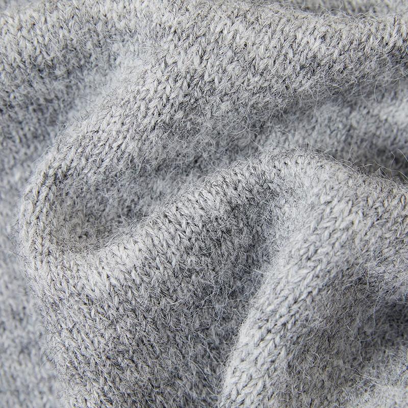 Women's V-Neck Wool Blend Striped Sequin Knit Cardigan