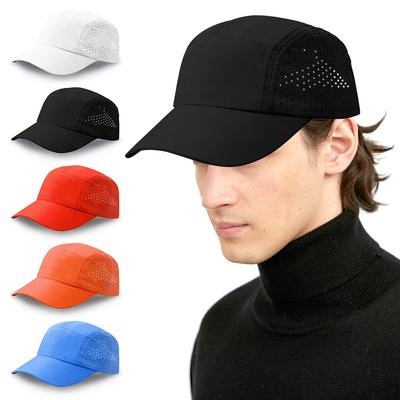 Casual Ultralight Mesh Baseball Cap Quick Drying Solid Color Running Cap Adjustable Breathable Outdoor Sports Caps Unisex