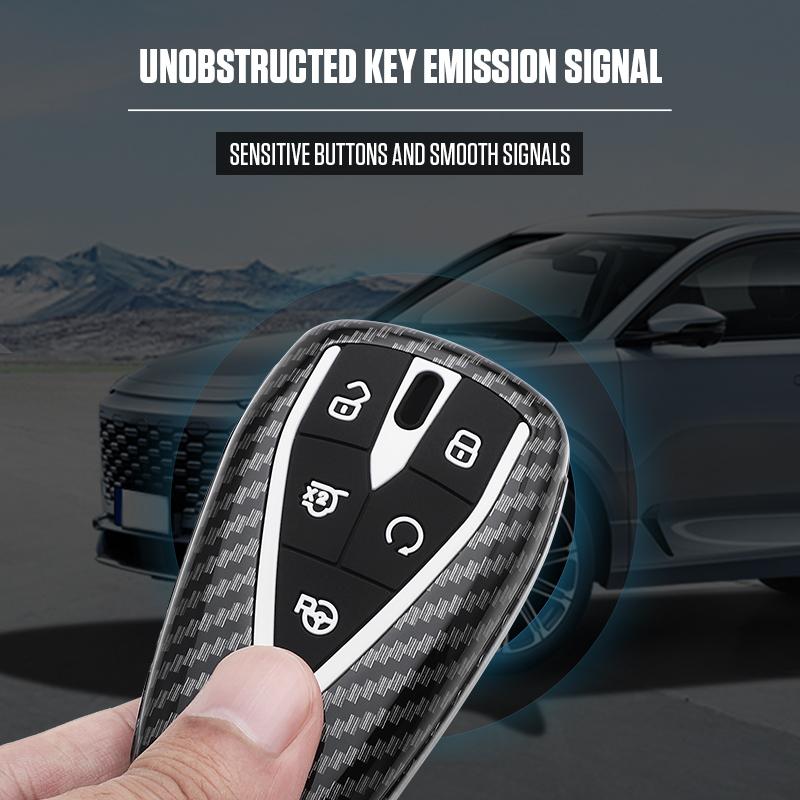 Interior Mouldings Car Key Case Cover Shell for Changan UNIT UNIK CS35PLUS CS55 PLUS CS75 PLUS Oshan X7 X5 Car Accessories