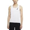 Nike Aeroswift V-Neck Running Vest Men Tops White CJ7836-100