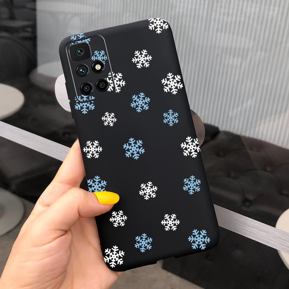 Case For Redmi 10 2022 Stylish Girl Flower Painted Cover For Xiaomi Redmi 10 Coque Fundas Redmi10 4G Soft Silicone Bumper