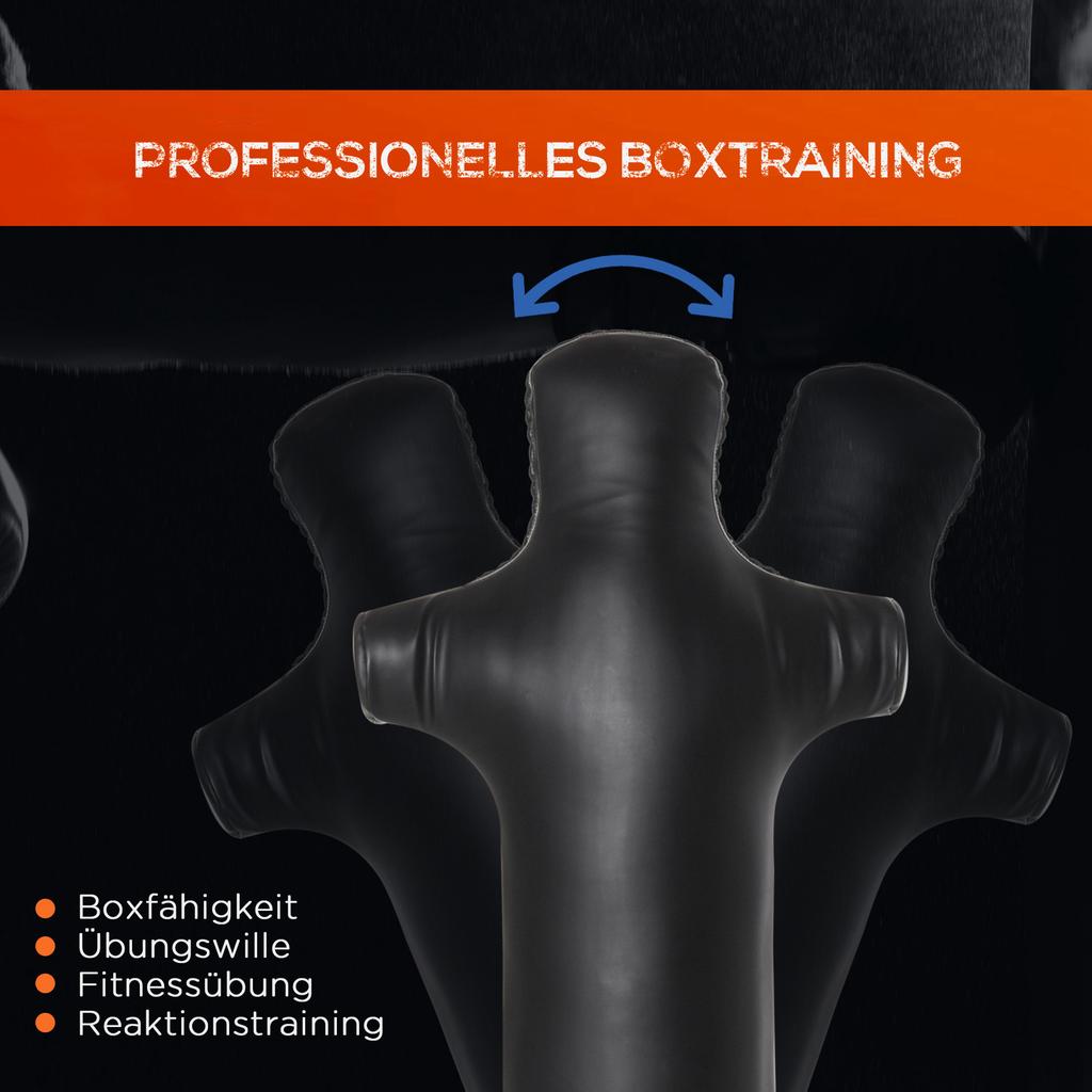 Standing Punching Bag 180cm Adults Standing Boxing Bag Boxing Dummy Boxing Column Humanoid Design Heavy Duty Punching Bag Heavy Punching Bag Stand
