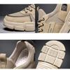 Men's Shoes Trend Mesh Casual Shoes for Men Trend Lace Up Man Sneakers Platform Working Men's Ankle Boots Zapatillas De Hombre