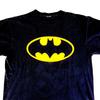 Batman Mens Medium Large Logo Symbol Black T Shirt Vintage DC Comics 2000
