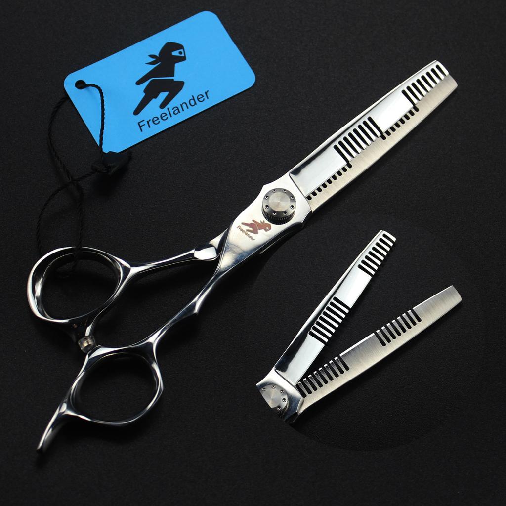 6.0 Inch Xc-13 Seamless Double-Sided Teeth, Hair Scissors, Hair Scissors, Tooth Scissors, Thin Scissors, Double-Sided Teeth