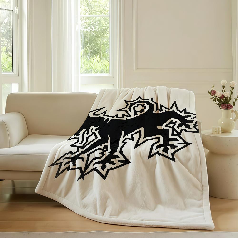 Hot Singer E Esdeekid Rebel Blanket Warm Soft Suitable For Bedroom Sofa Bed Living Room Office Travel Camping Gifts