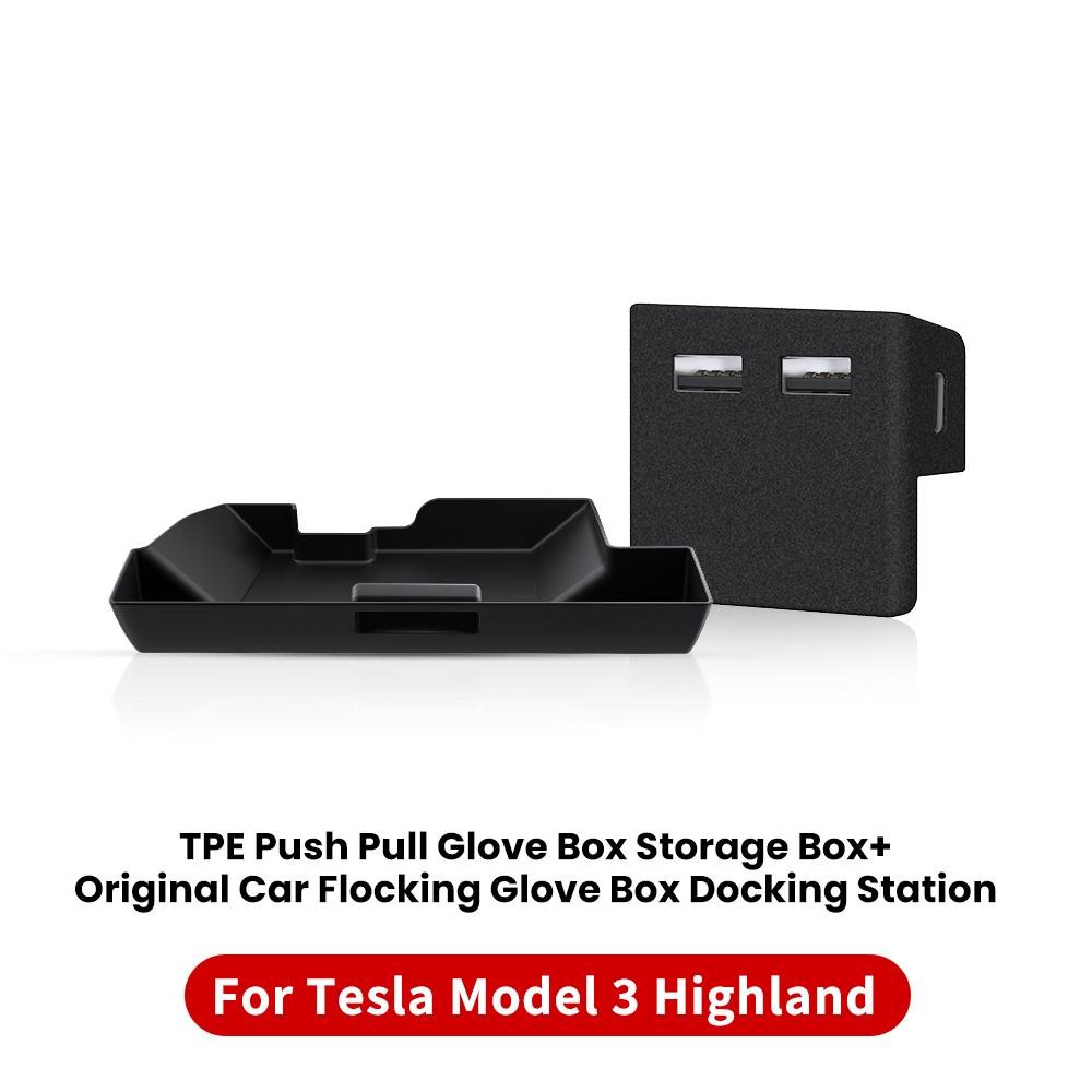 YZ Pentru Tesla Model 3 Highland Control Central Torpedou Cutie De Depozitare Tesla Molde 3 Cutie De Depozitare Auto Accesorii Interiore Interioare