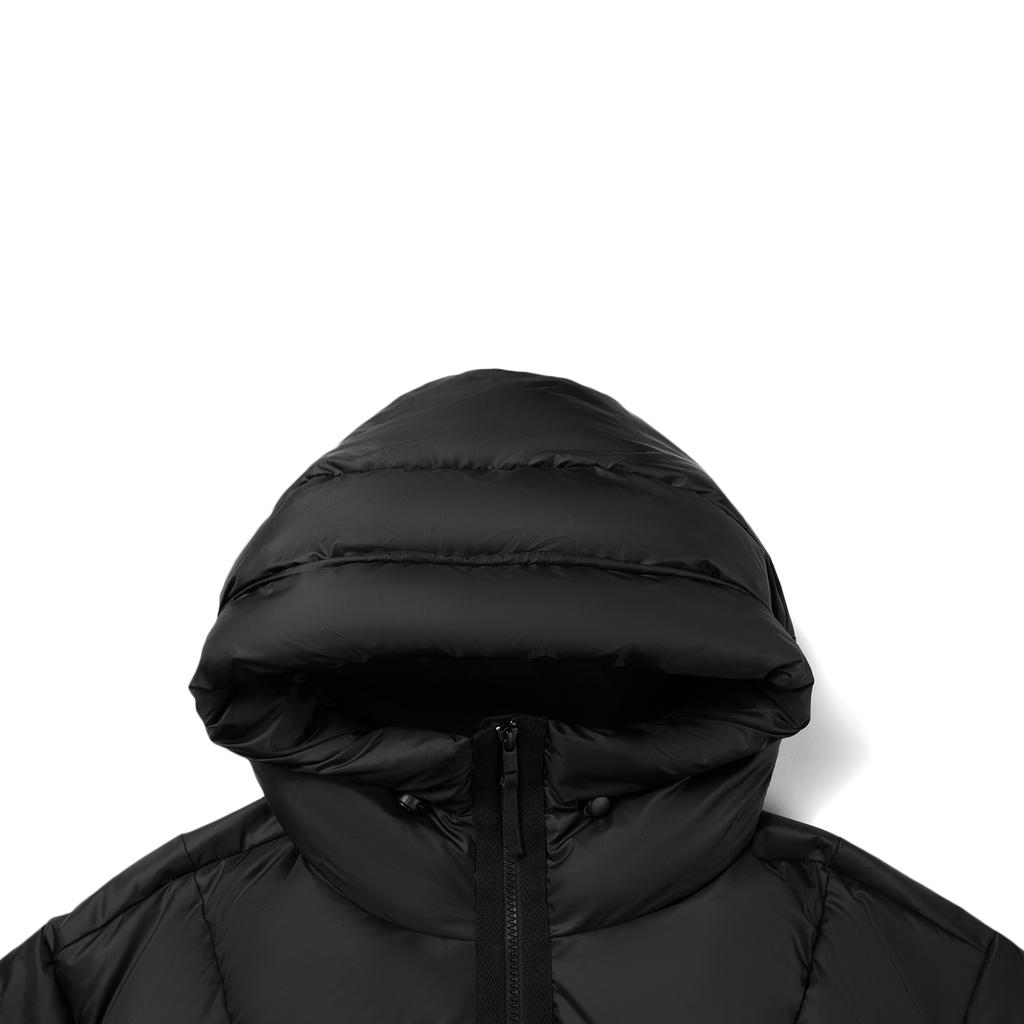 Li-Ning Badfive Windproof Water-Resistant Warm Loose Hooded Down Jacket Men outerwear AYMV117-4