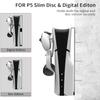 White Wall Mount + Storage Hook Set Accessories For PS5 Slim Console