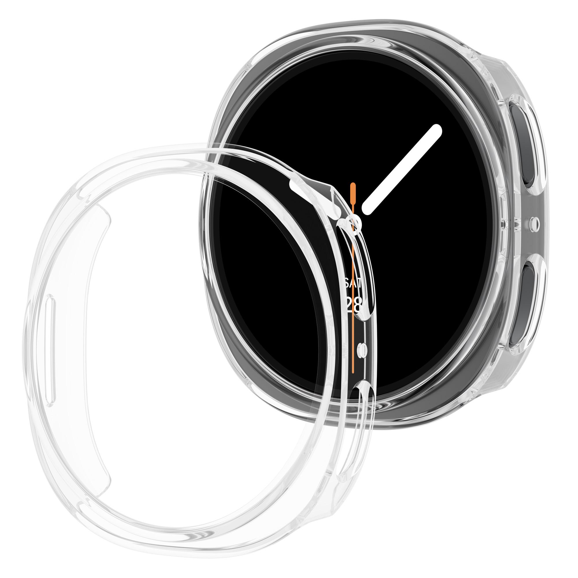 

Защитный чехол для Samsung Galaxy watch 8/8 classic 46мм 40мм 44мм Защитное стекло PC Полый бампер Оболочка Galaxy watch 8 Защитный galaxy 8classic 46mm прозрачный