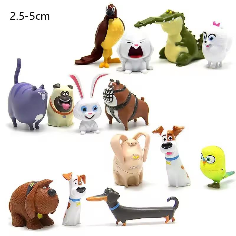 New Amazing Animals Action Figure Toys Suit Rabbit Judy Fireman Life Of Pets Other Cartoon Collection Figurinese Kids Gifts