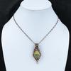 Imperial Jasper Pendant Copper Wire Wrapped Pendant Imperial Jasper Gemstone Jewelry Handmade Pendant Dainty Copper Jewelry Anniversary Gift