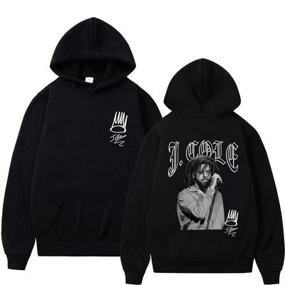 Rapper J Cole Hip Hop Print Hoodie Mode Männer Frauen Oversized Vintage Langarm Harajuku Casual Hoodies Streetwear Pullover