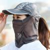 Women's UV Protection Sun Hat with Face & Neck Cover for Outdoor Activities