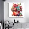 5d DIY Diamond Painting Cross Stitch Botany Succulent Potted Plant Diamond Embroidery Mosaic Full Round Drill Home Decor Arts