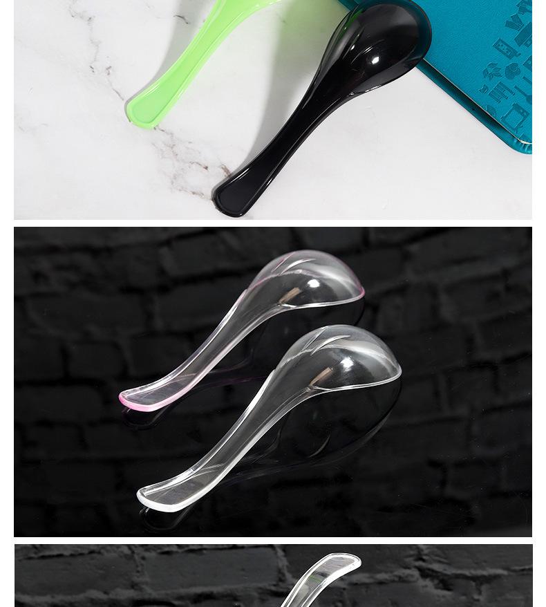 Customized Disposable Plastic Spoon for Dessert Catering