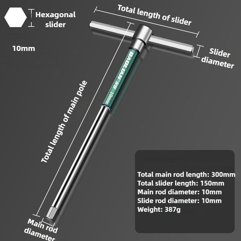 Universal Extended Wrench Tool Multi-function Hex Extended Wrench Tools Automotive Mechanical Workshop Tools Repair Manual Tools