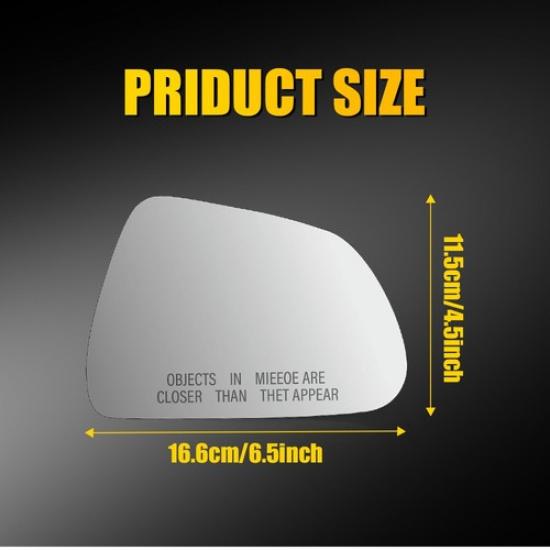 Passenger Side Heated Mirror Glass Power For 2017 2018 - Tesla Model 3