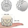 1/2PC Crystal Tealight Candle Holders Glass Desktop Candle Holder Ornament Home Table Bedroom Wedding Party Decor Creative Gifts