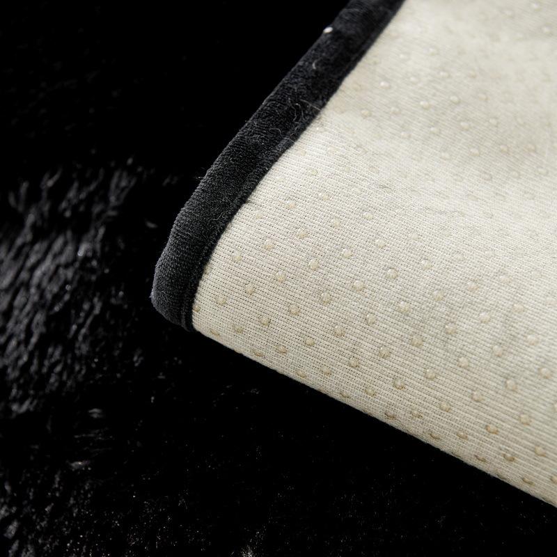 Cream Wind Thickened Fox Hair Sofa Cushion Autumn And Winter  New Leather Sofa Non-Slip Special Seat Cushion Cover