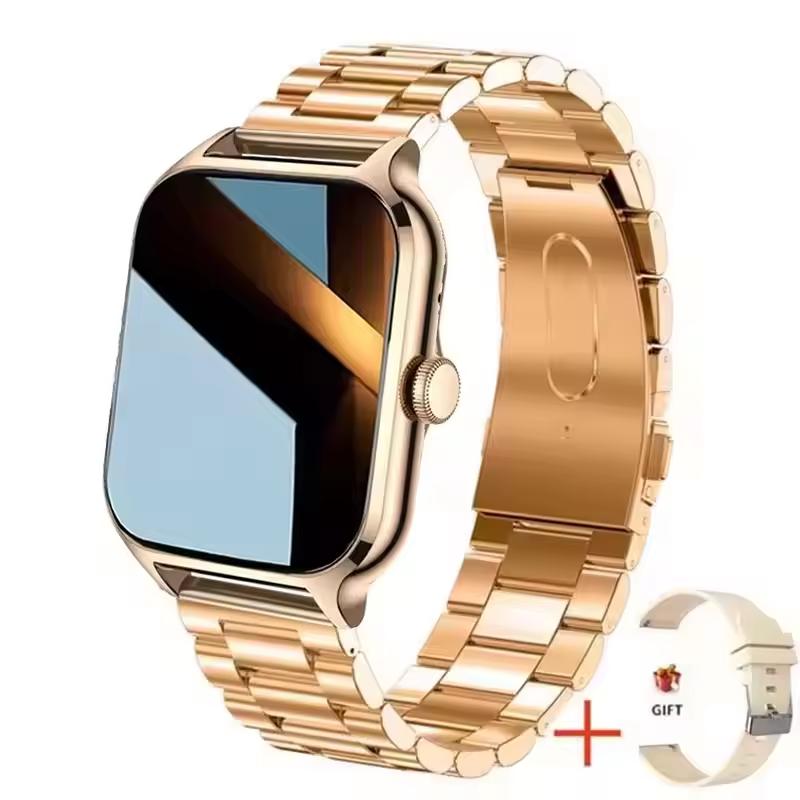 Smart Watch  New 2.01 Inch Full Touch Screen Heart Rate Tracker Bluetooth Call Sport Smartwatch For Men Women