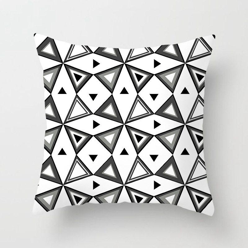 Pillowcase Geometric Throw Cushion Cover Popular Household  Supplies Modern Minimalist Sofa Pillow Cases